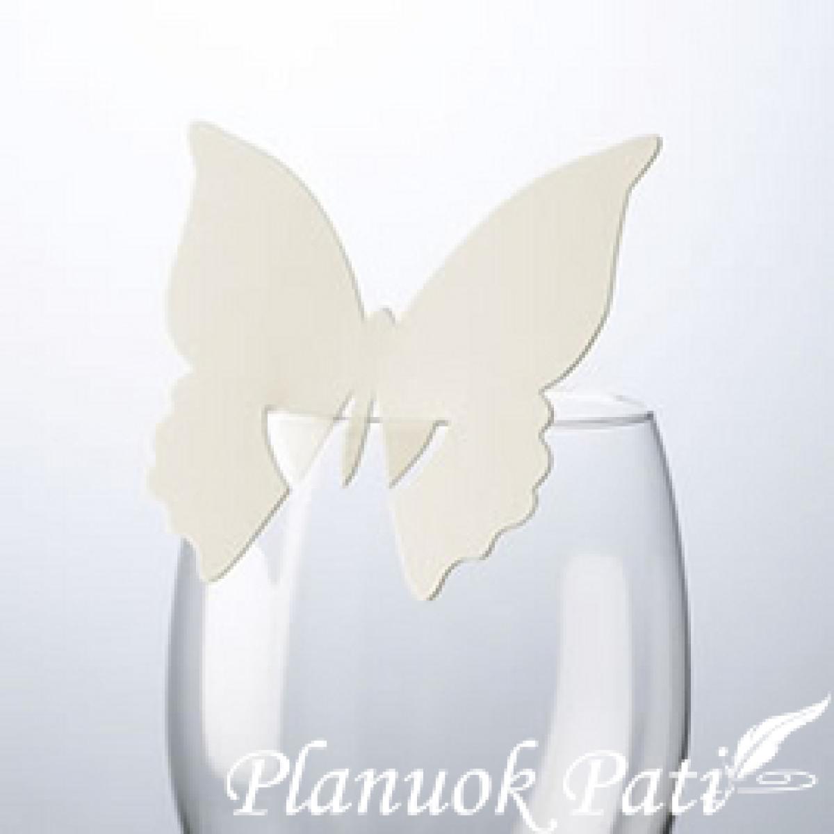 Drugeliai - dekoracija stalui, o gal net tema šventei