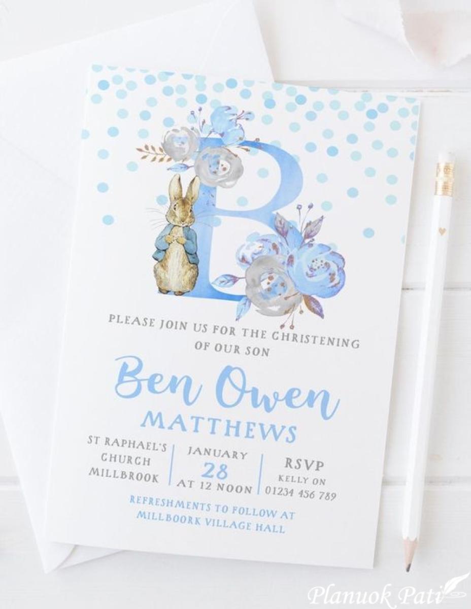 Krikštynų kvietimai - kaip juos paruošti?