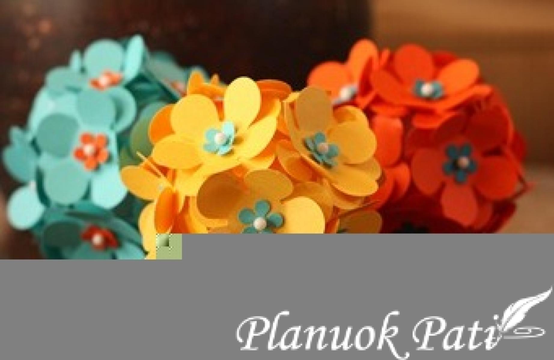 Burbulai iš gėlyčių