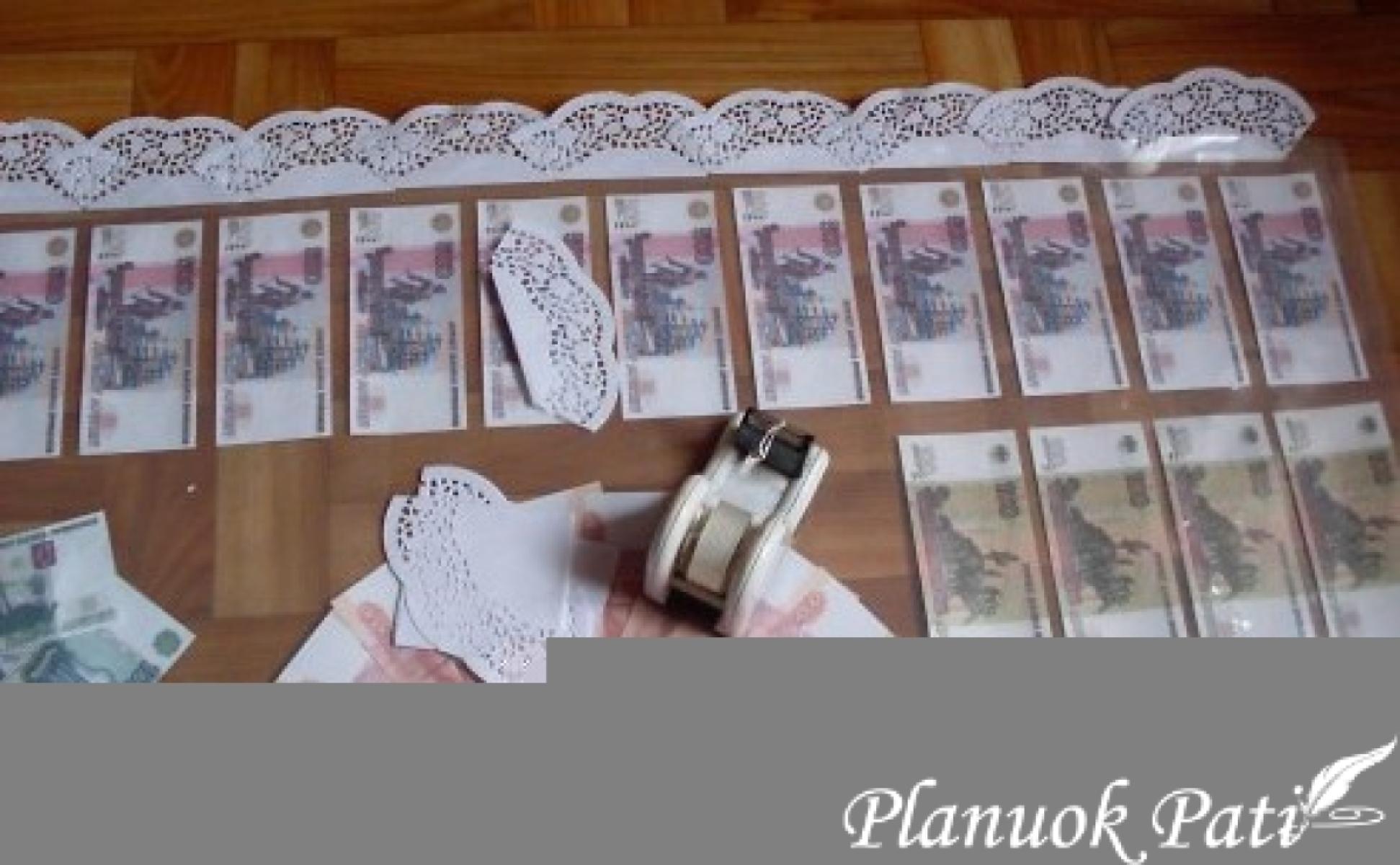 Pinigų antklodė - išlydint jaunuosius miegoti