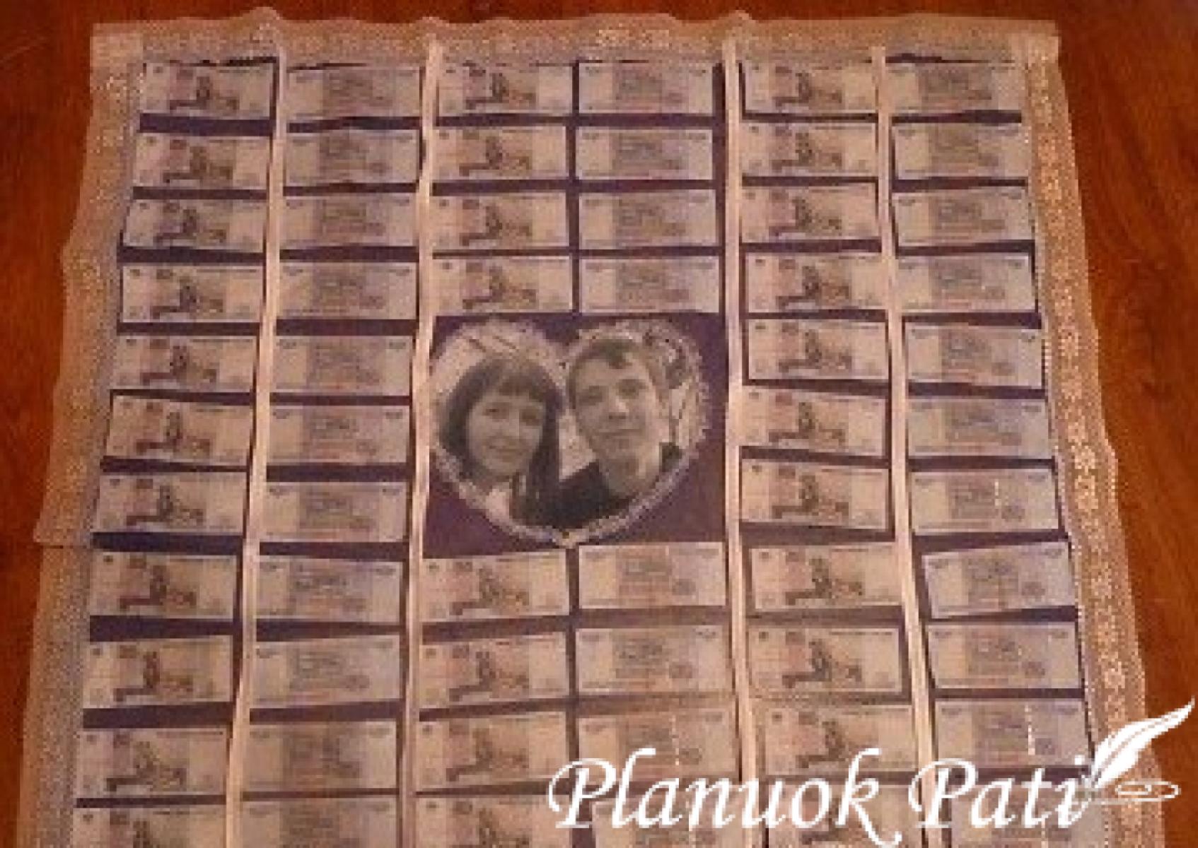 Pinigų antklodė - išlydint jaunuosius miegoti