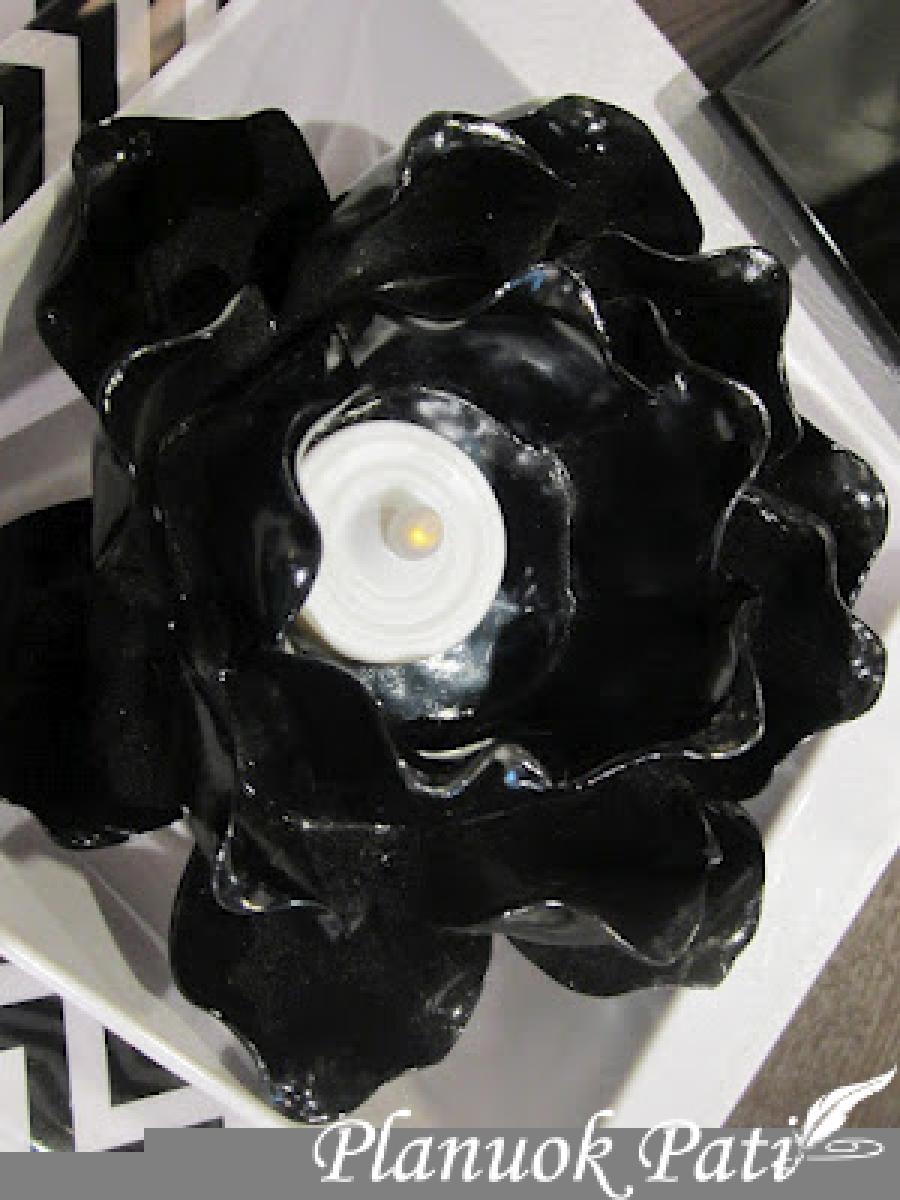 Žvakidės iš vienkartinių šaukštelių