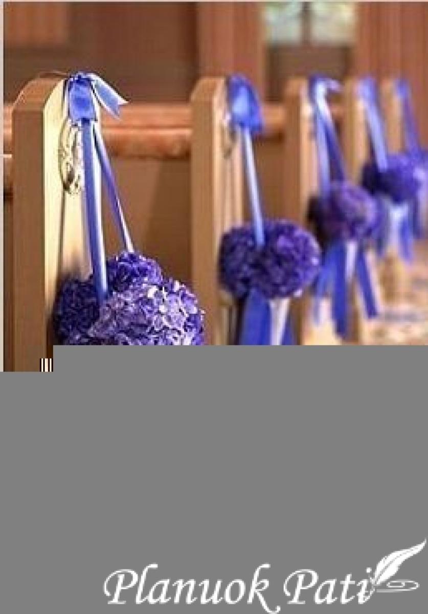 Bažnyčios dekoras - kaip papuošti santuokos ceremonijai