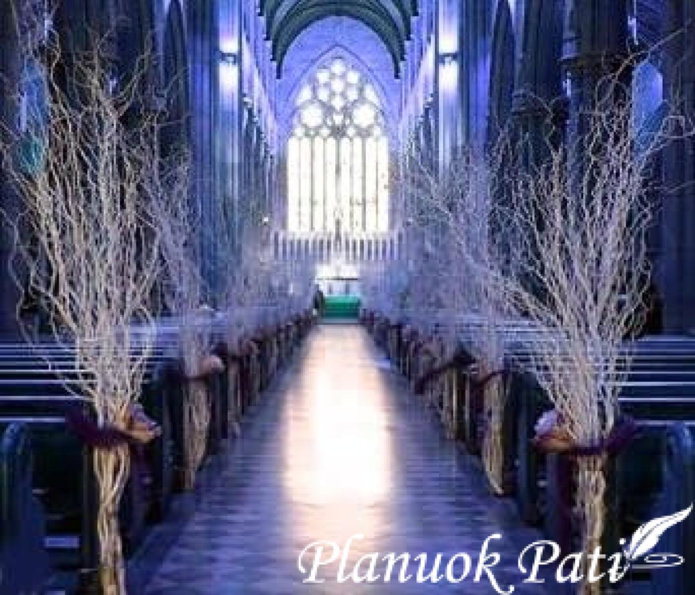 Bažnyčios dekoras - kaip papuošti santuokos ceremonijai