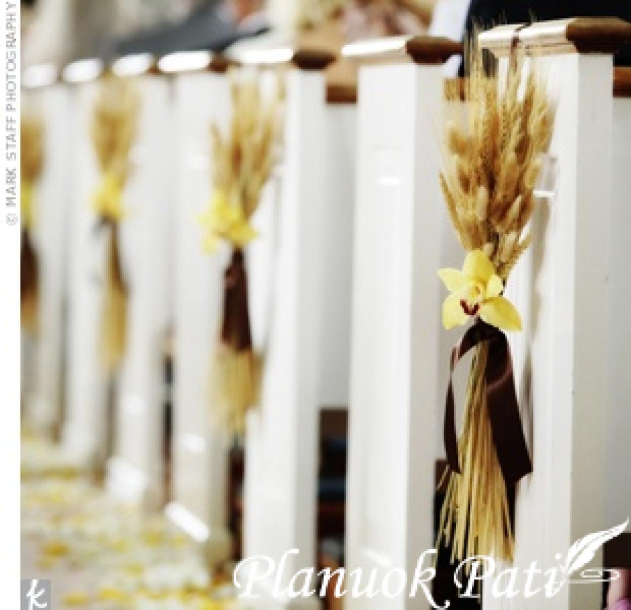 Bažnyčios dekoras - kaip papuošti santuokos ceremonijai