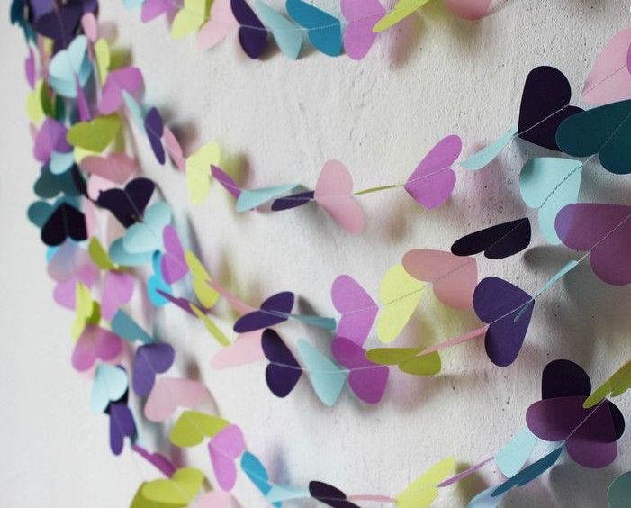 Girliandos - dekoracija vestuvėms