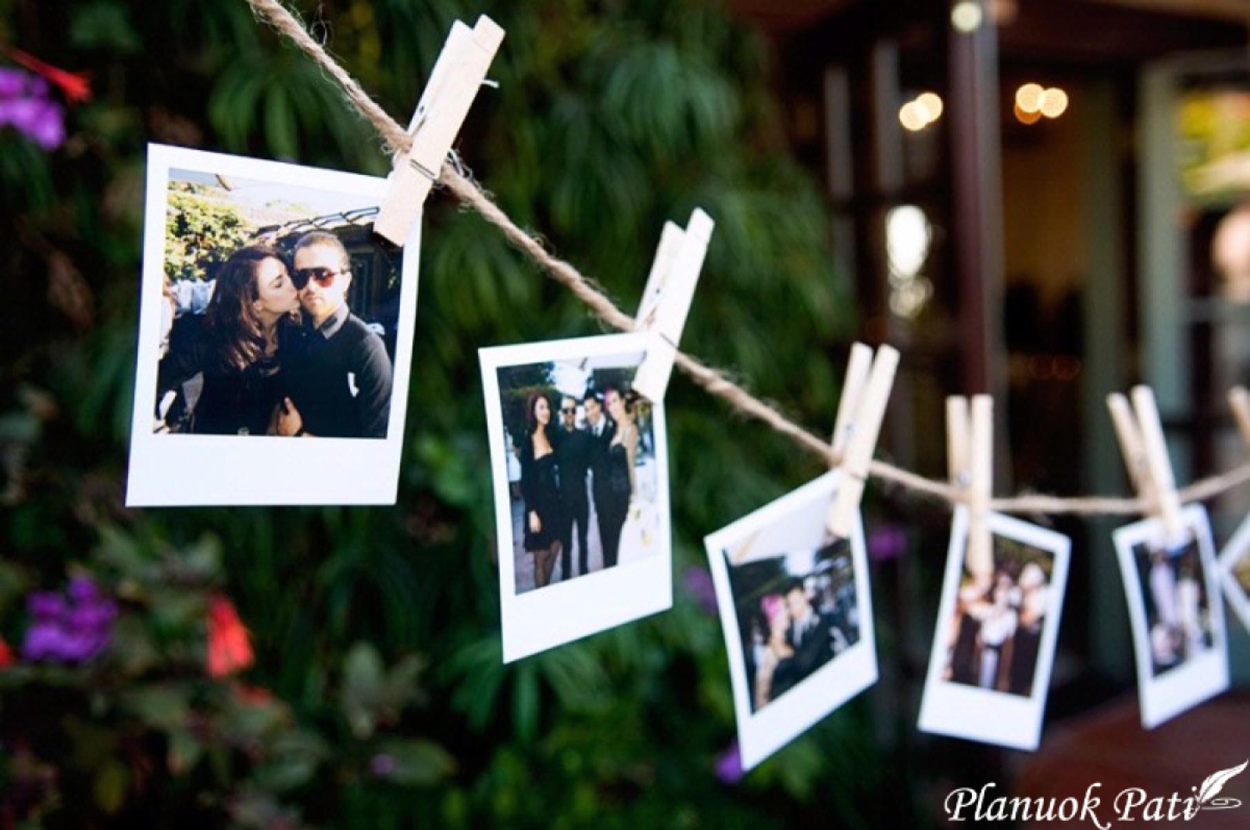 Girliandos - dekoracija vestuvėms