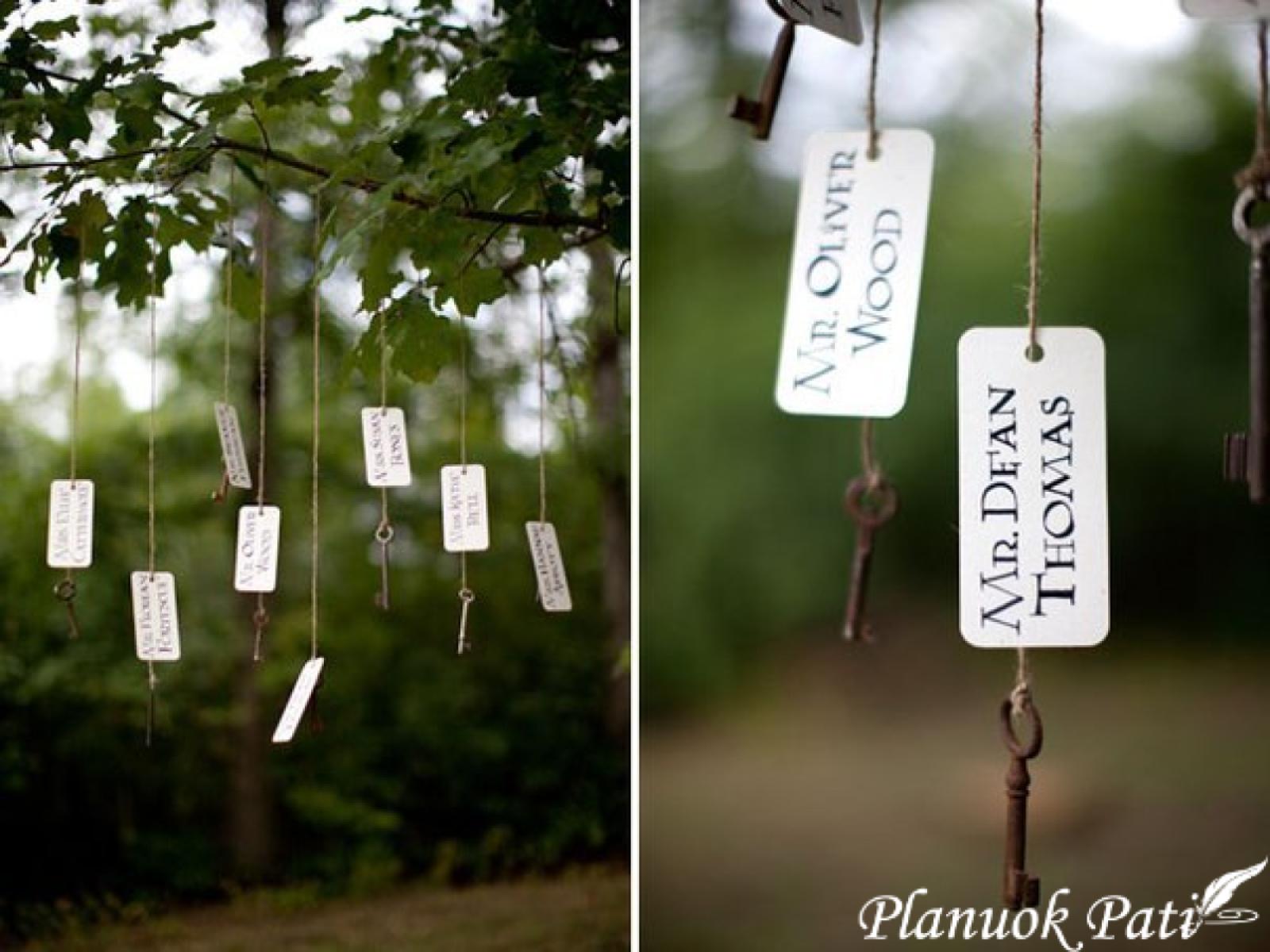 Girliandos - dekoracija vestuvėms