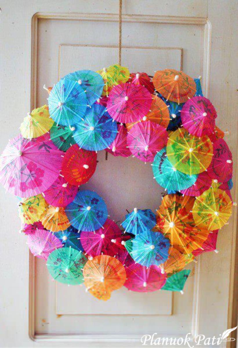 Girliandos - dekoracija vestuvėms