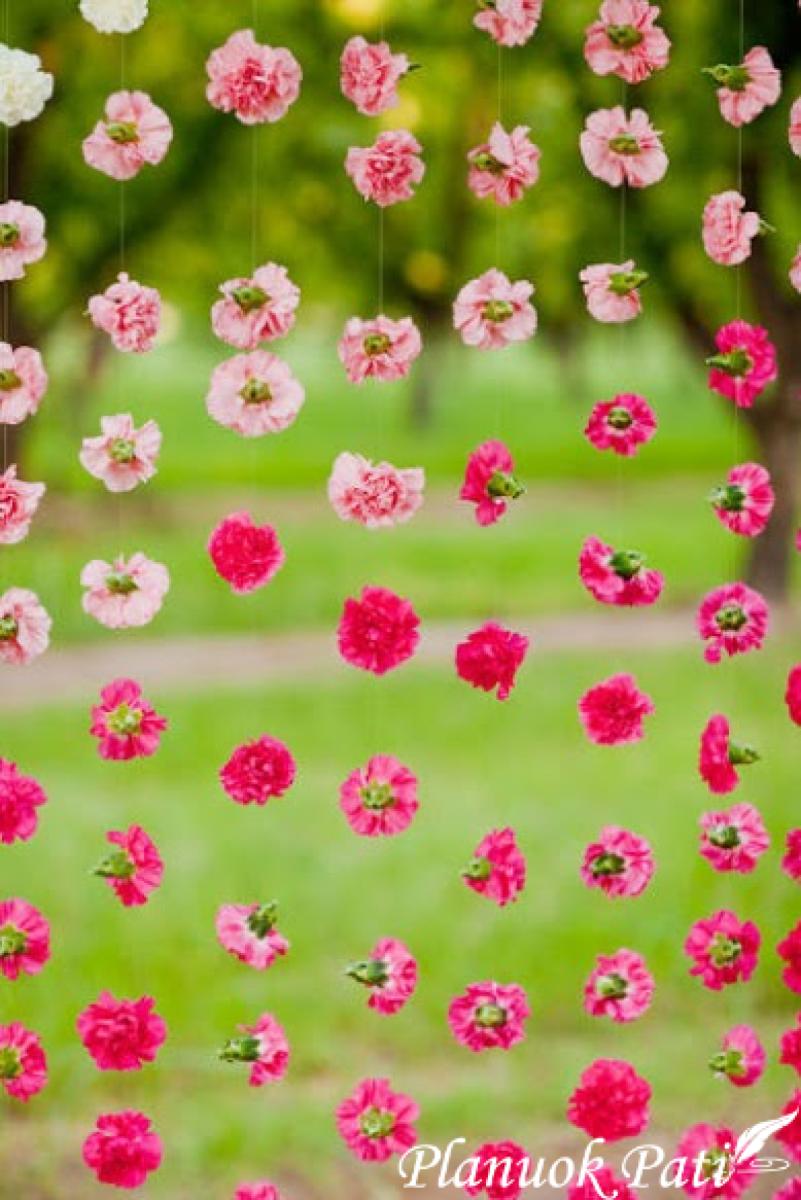 Girliandos - dekoracija vestuvėms