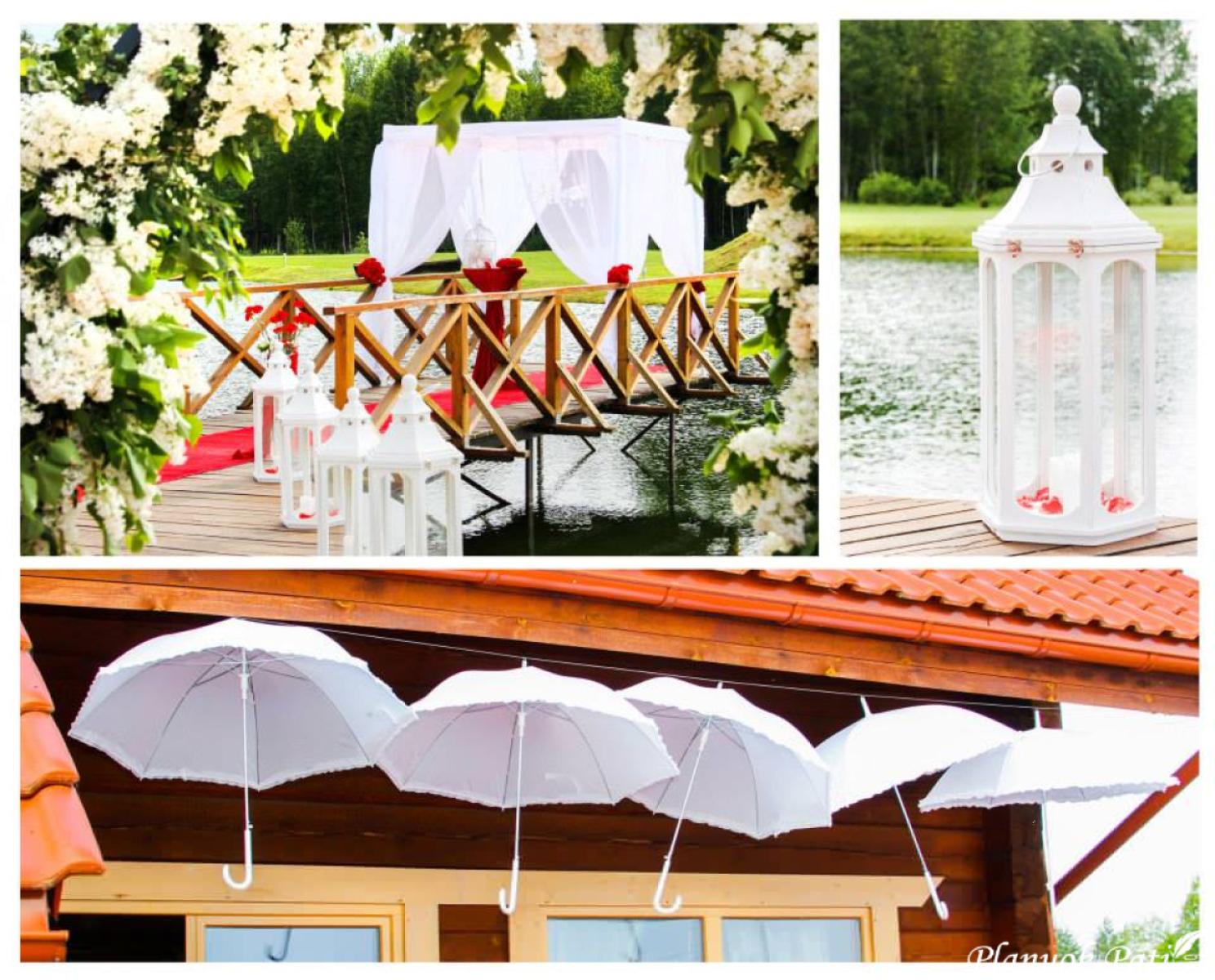 Girliandos - dekoracija vestuvėms