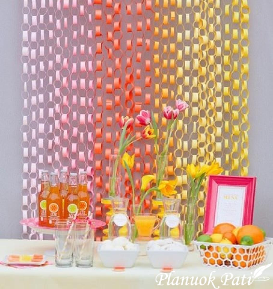 Girliandos - dekoracija vestuvėms