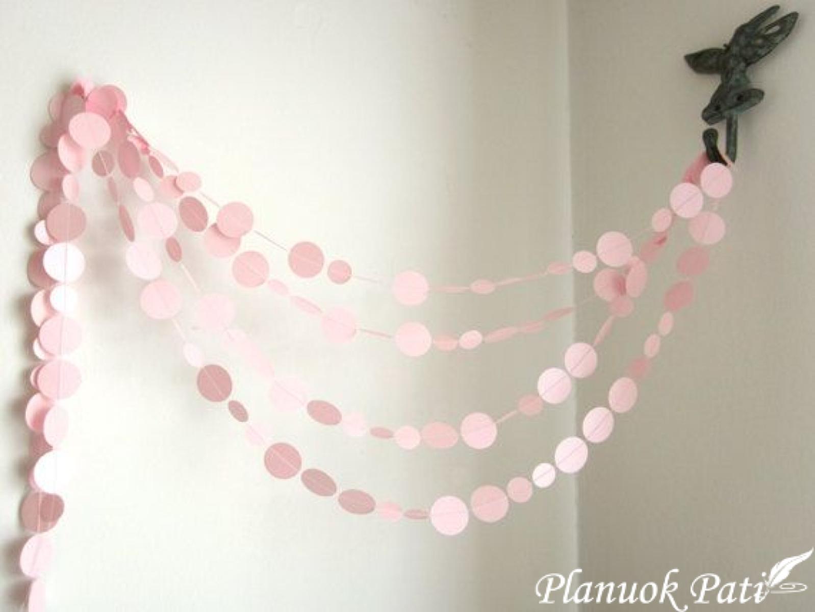 Girliandos - dekoracija vestuvėms