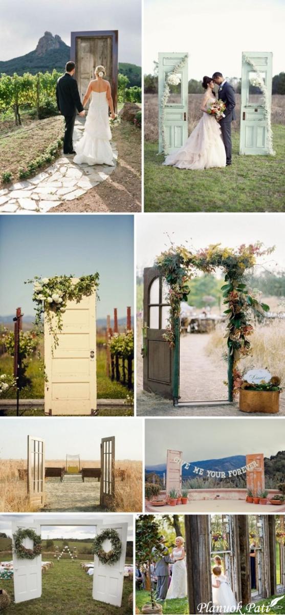 Idėjos vestuvinės fotosesijos dekoracijoms