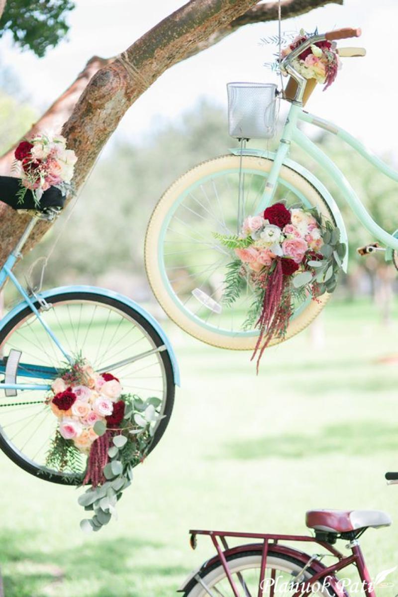 Idėjos vestuvinės fotosesijos dekoracijoms