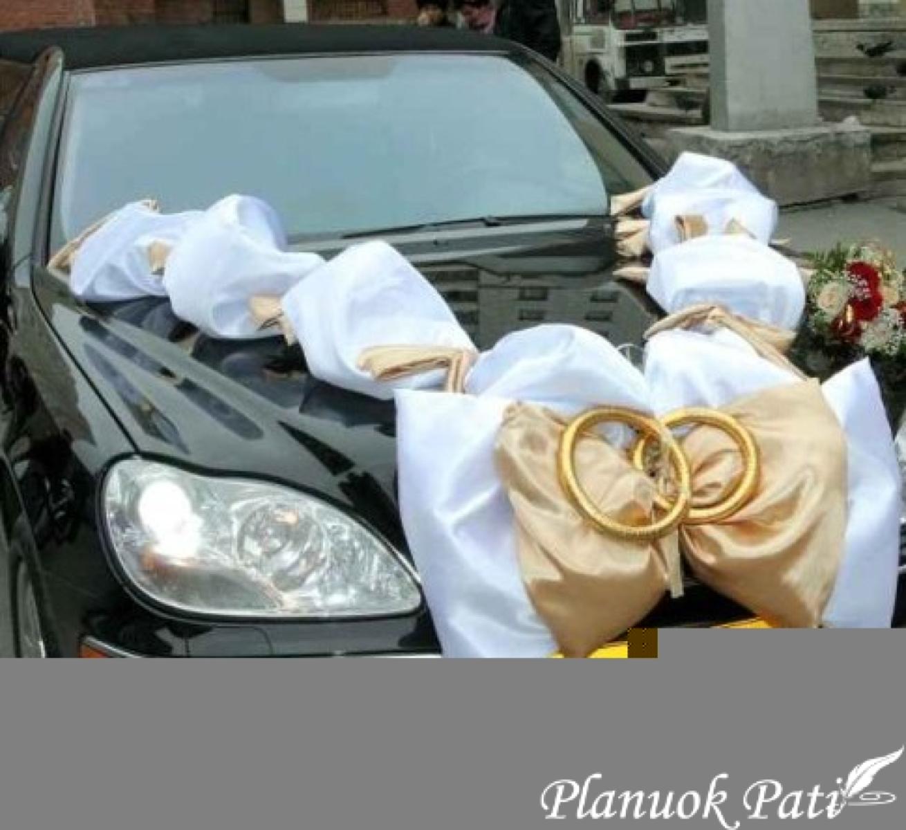 Idėjos kaip papuošti automobilius vestuvėms