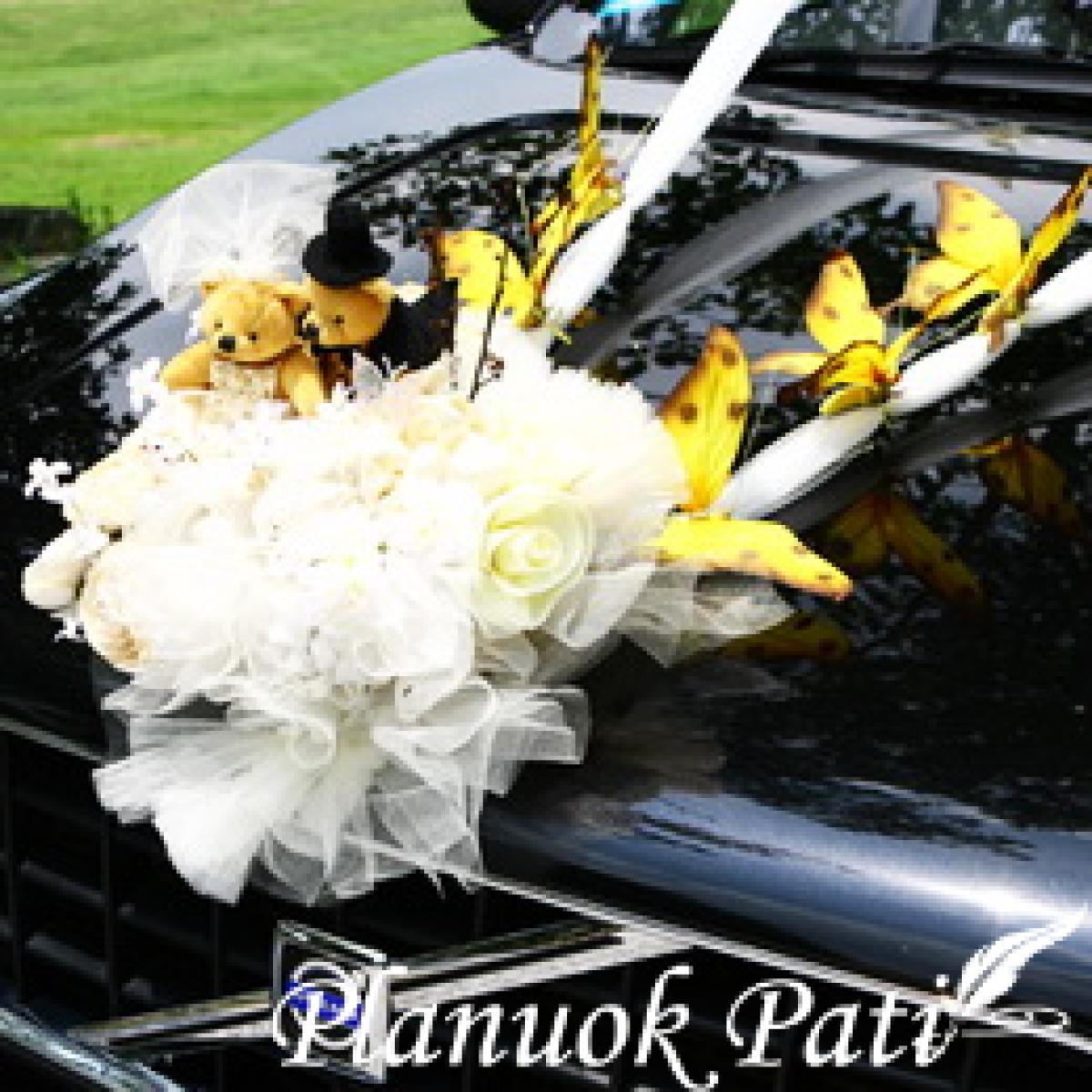 Idėjos kaip papuošti automobilius vestuvėms