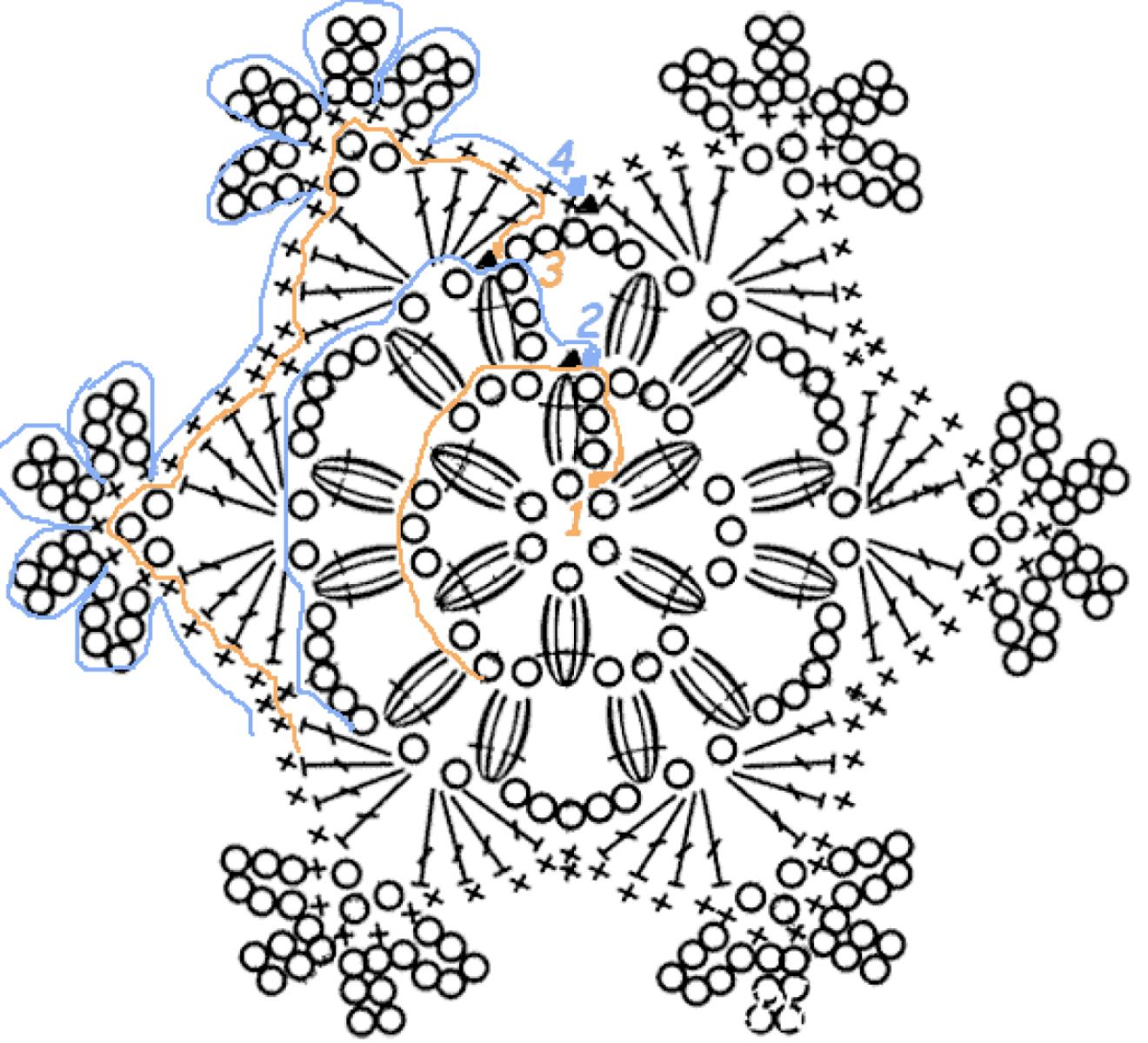 Šeimos židinys, dekoruotas servetėlėmis - snaigėmis
