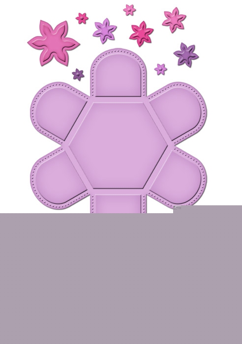 Krepšelis - saldainiams, žiedlapiams ar dovanėlei