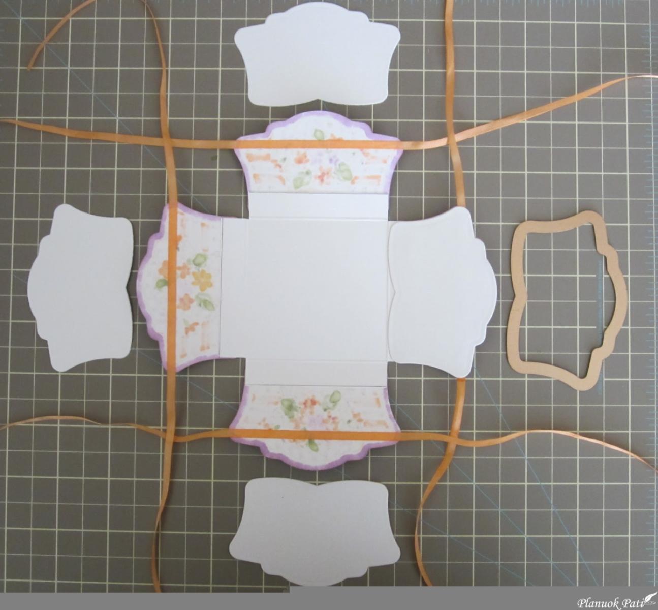 Dėžutė dovanoms ir stalo dekoracija