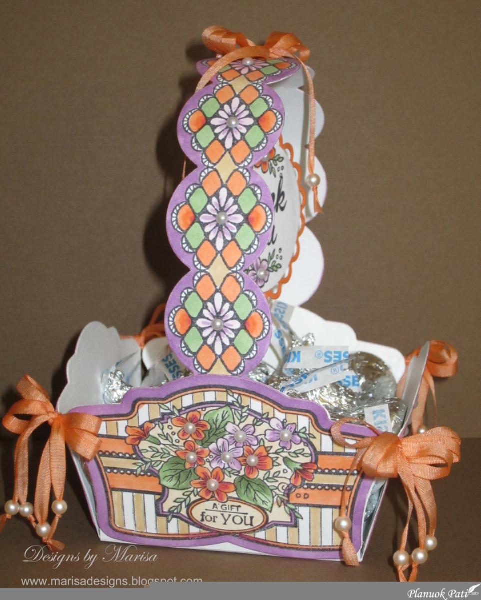 Dėžutė dovanoms ir stalo dekoracija