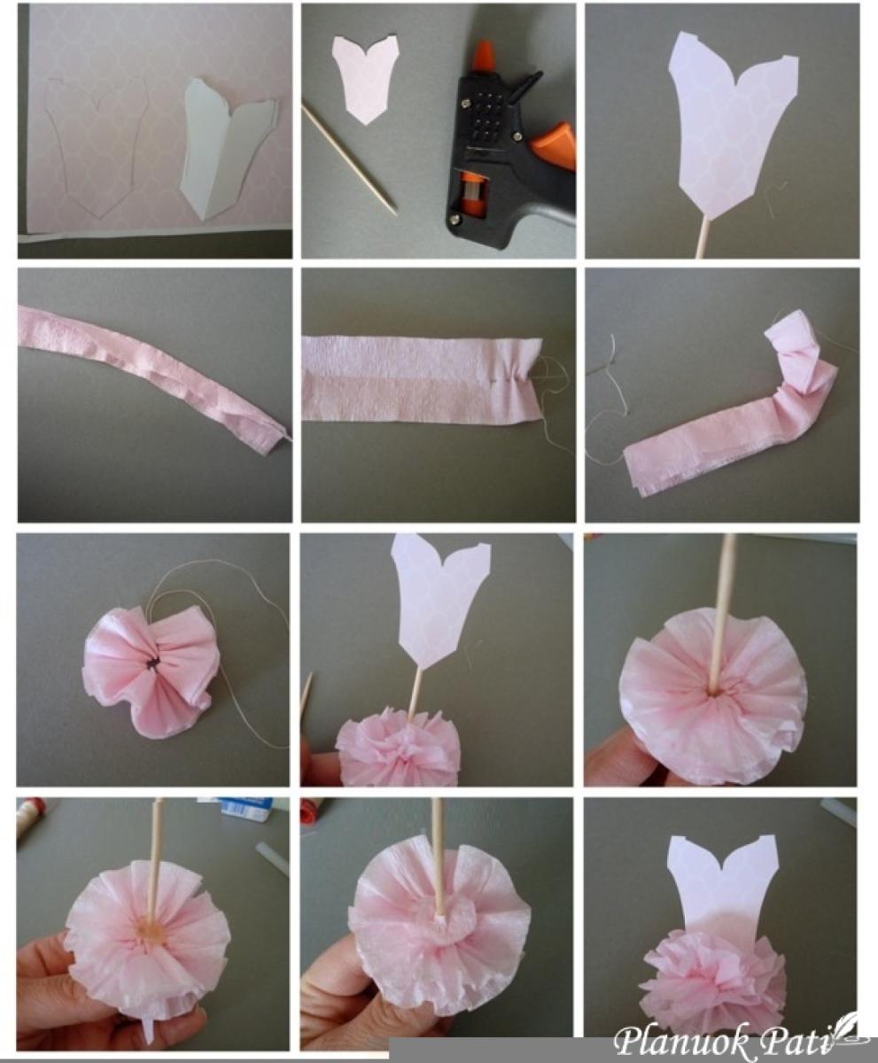 Labai mergaitiški smeigtukai sumuštiniams