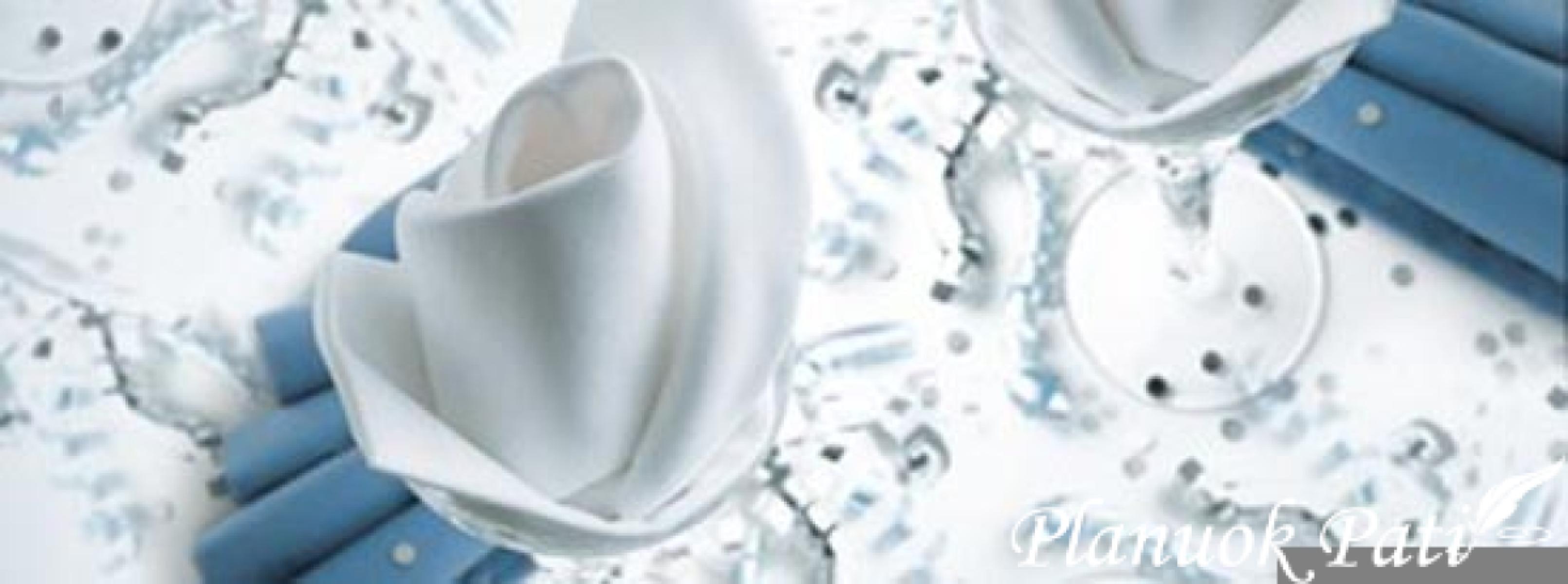 Servetėlės - stalo dekoro elementas