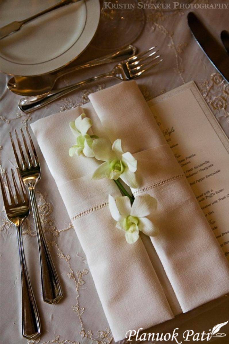 Servetėlės - stalo dekoro elementas