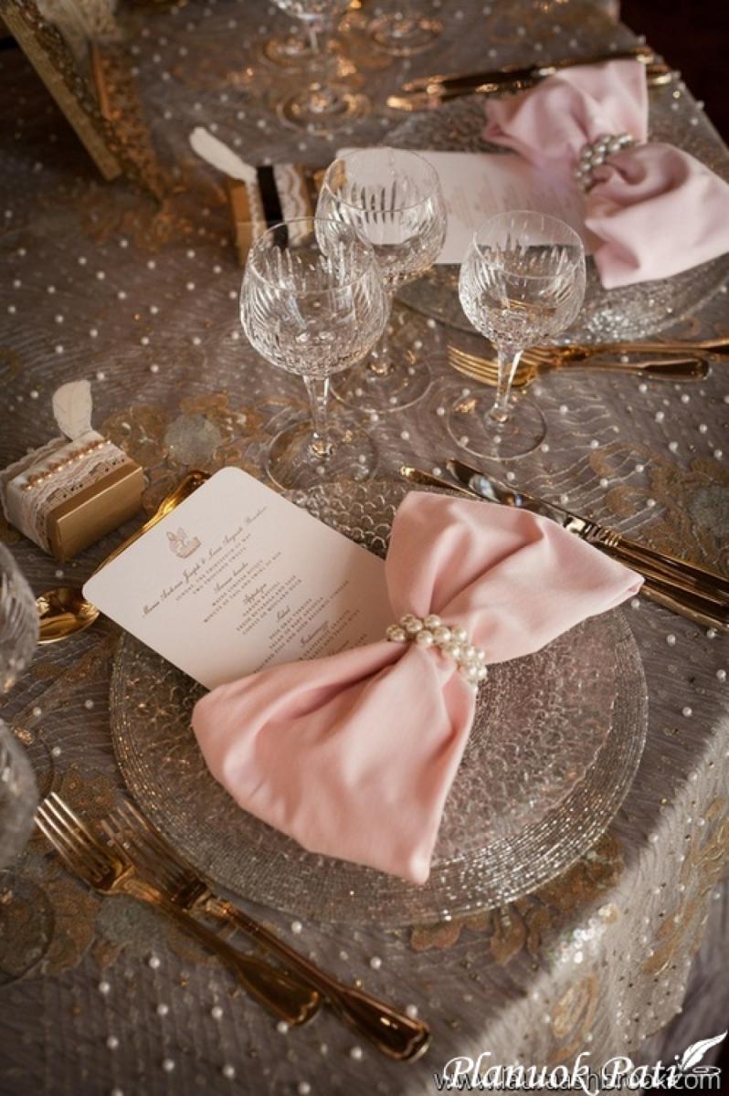 Servetėlės - stalo dekoro elementas
