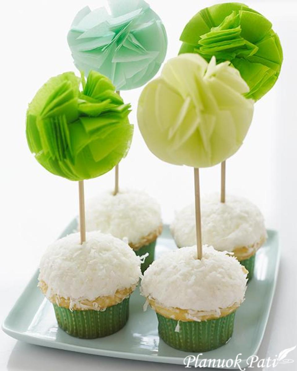 Smeigtukai - bumbuliukai iš popierinių servetėlių