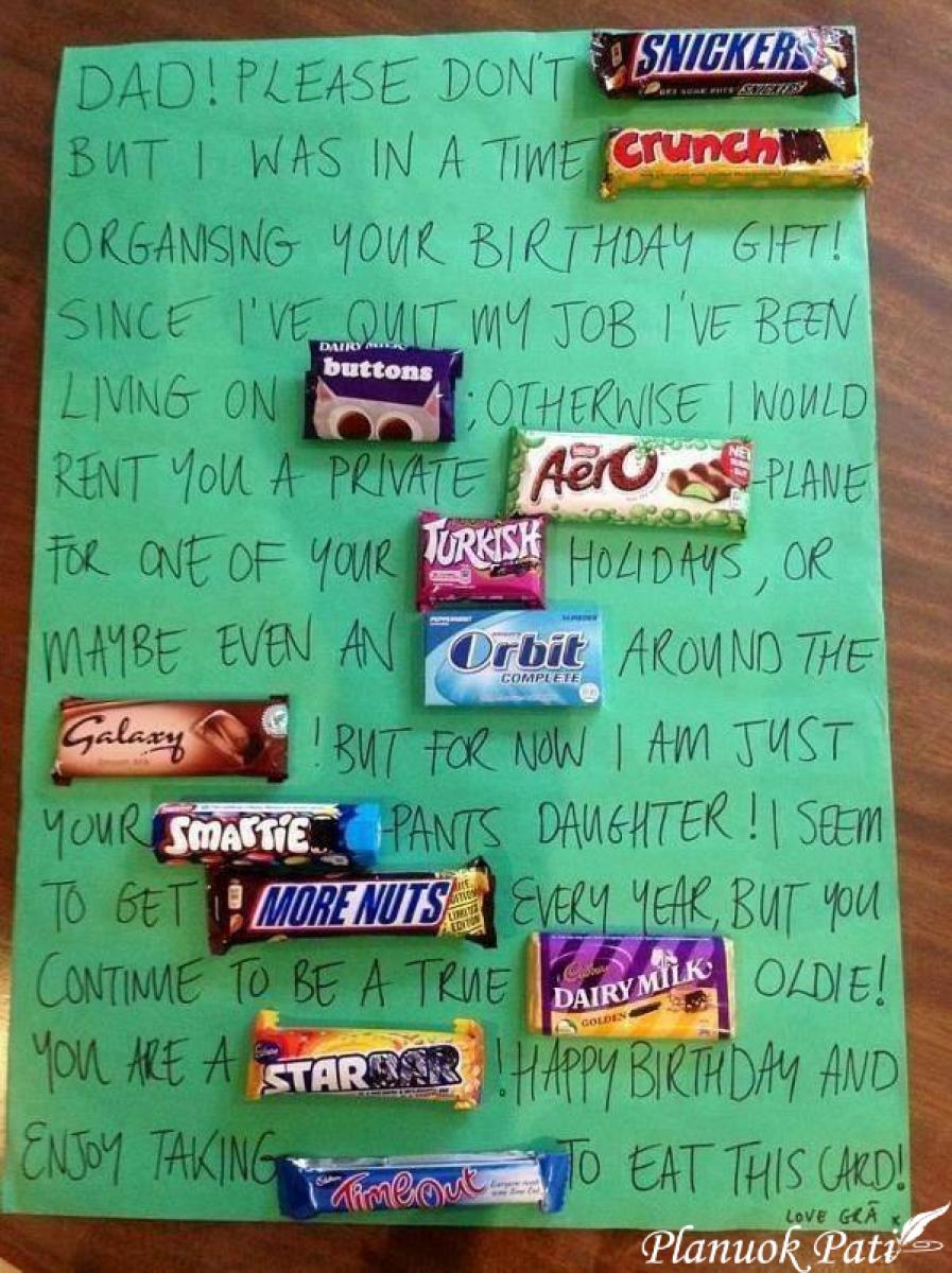 Šokoladinis laiškas