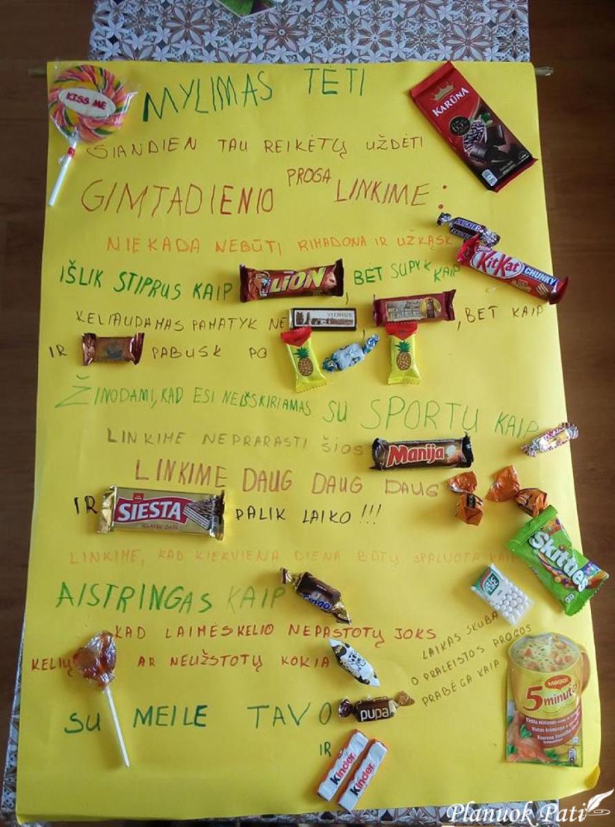 Šokoladinis laiškas