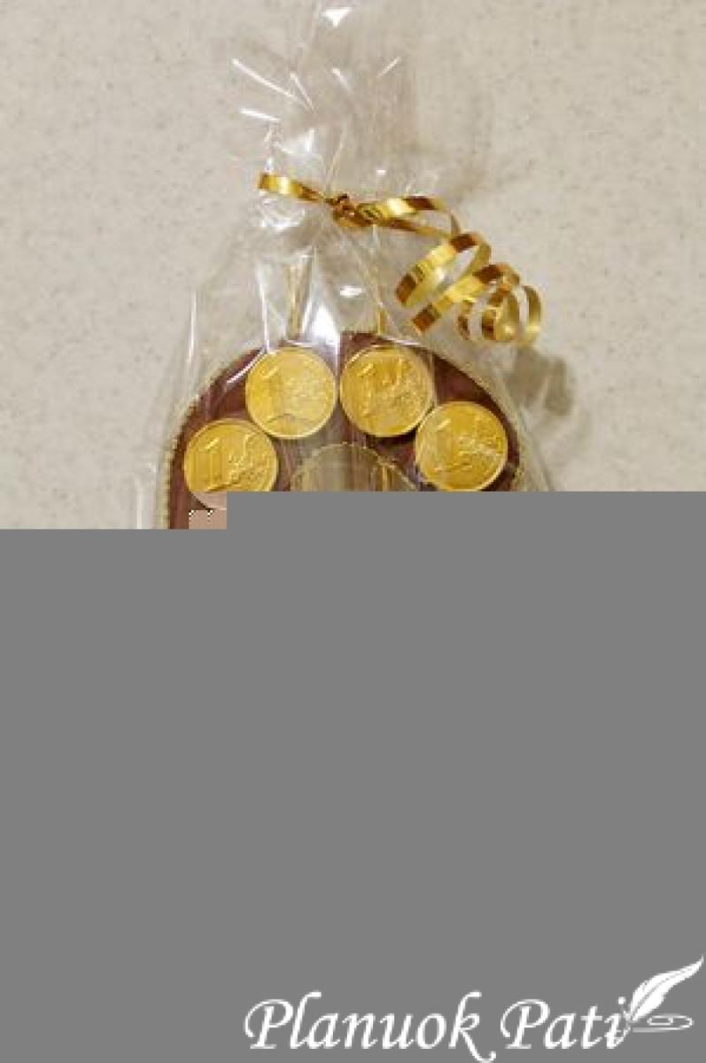 Šokoladiniai pinigai - dovana jauniesiems