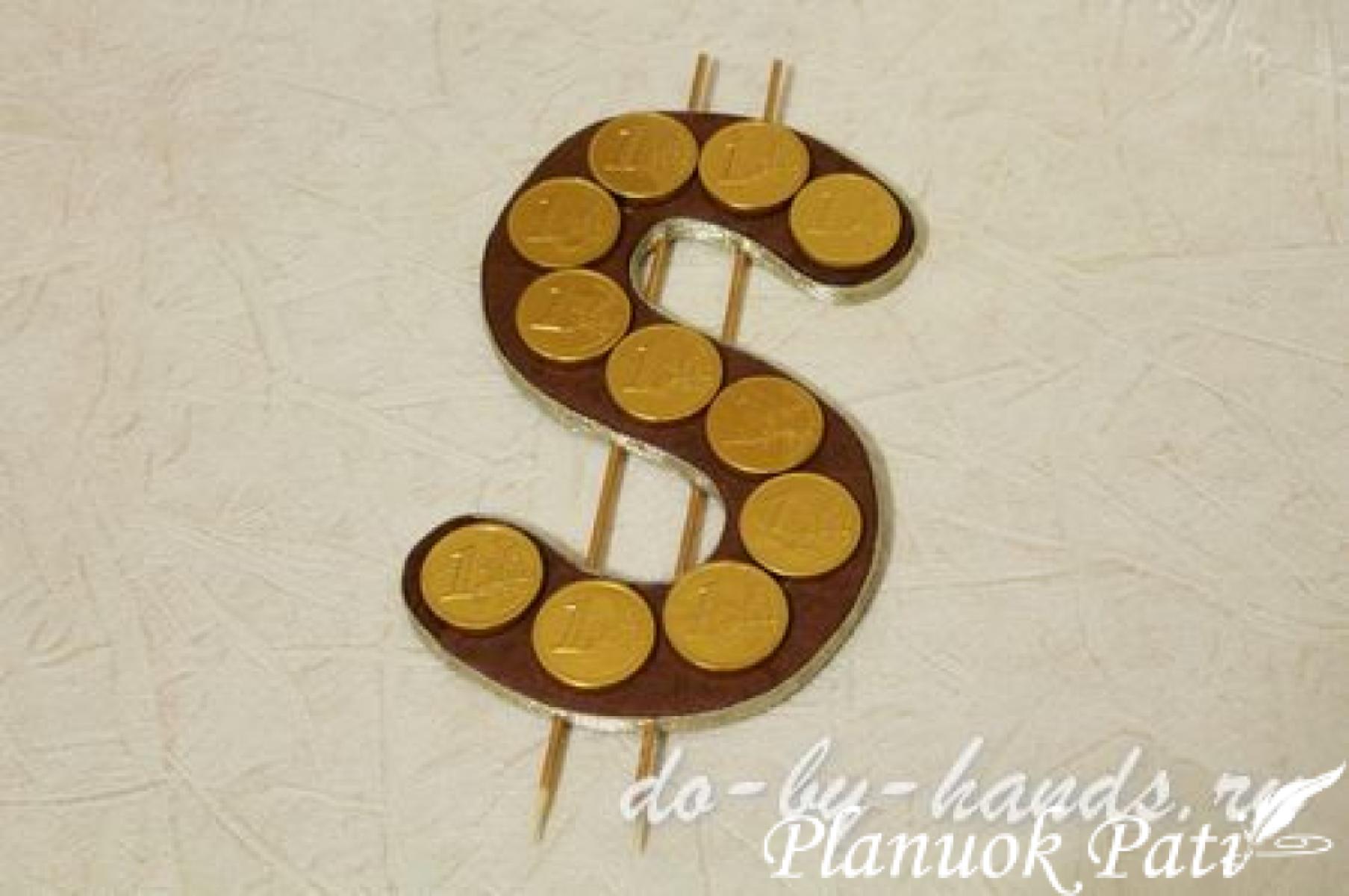 Šokoladiniai pinigai - dovana jauniesiems