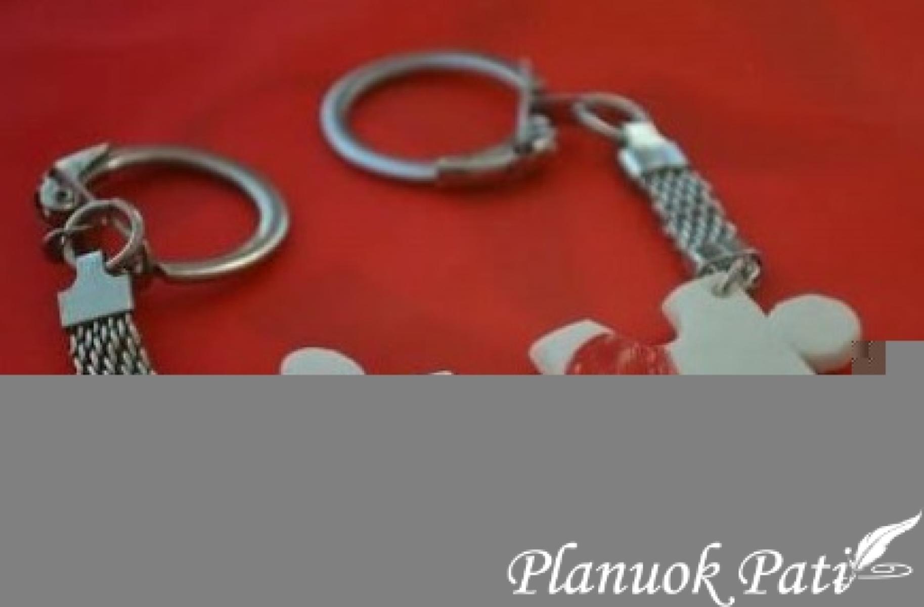 Raktų pakabukai vietoj jaunųjų širdžių surakinimo