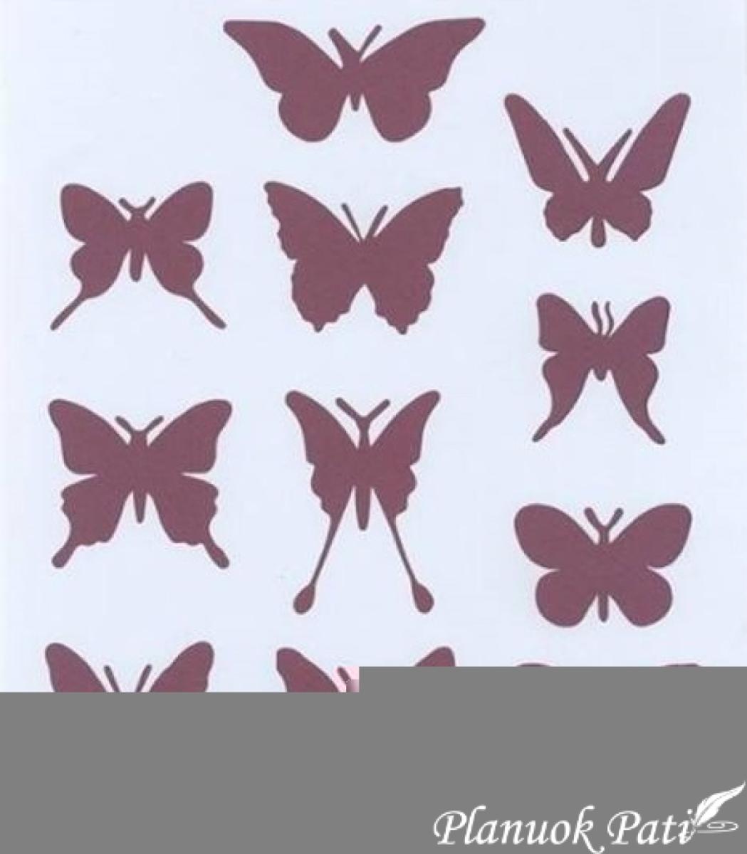 Žvakidė - drugeliai