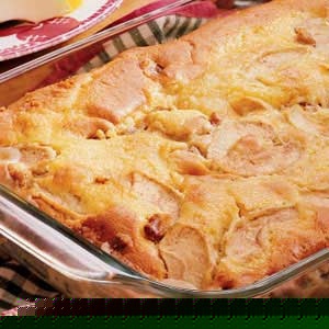 Kreminis obuolių pyragas