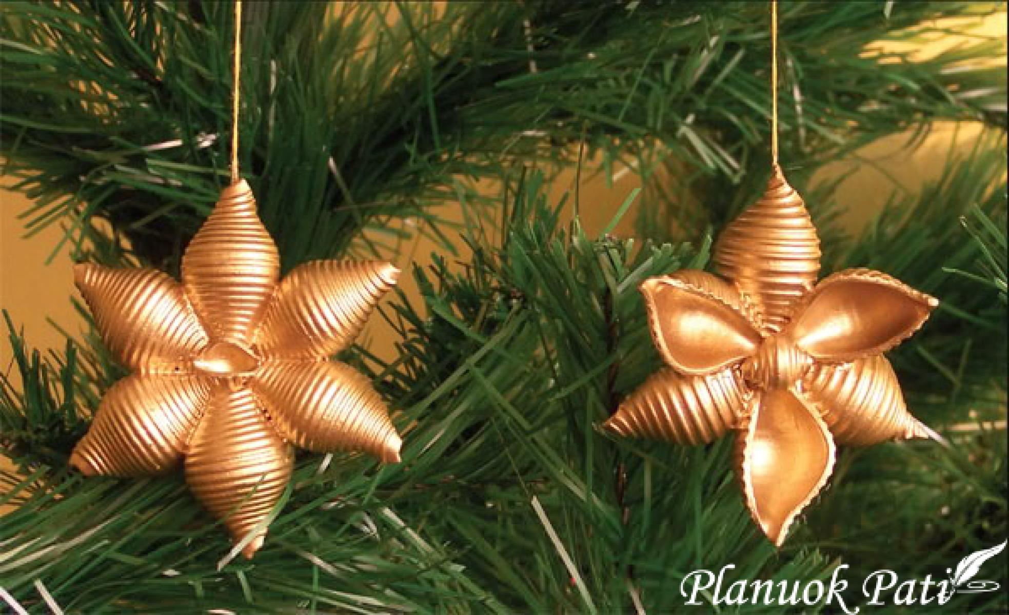 Žaisliukai iš makaronų Kalėdoms ir ne tik