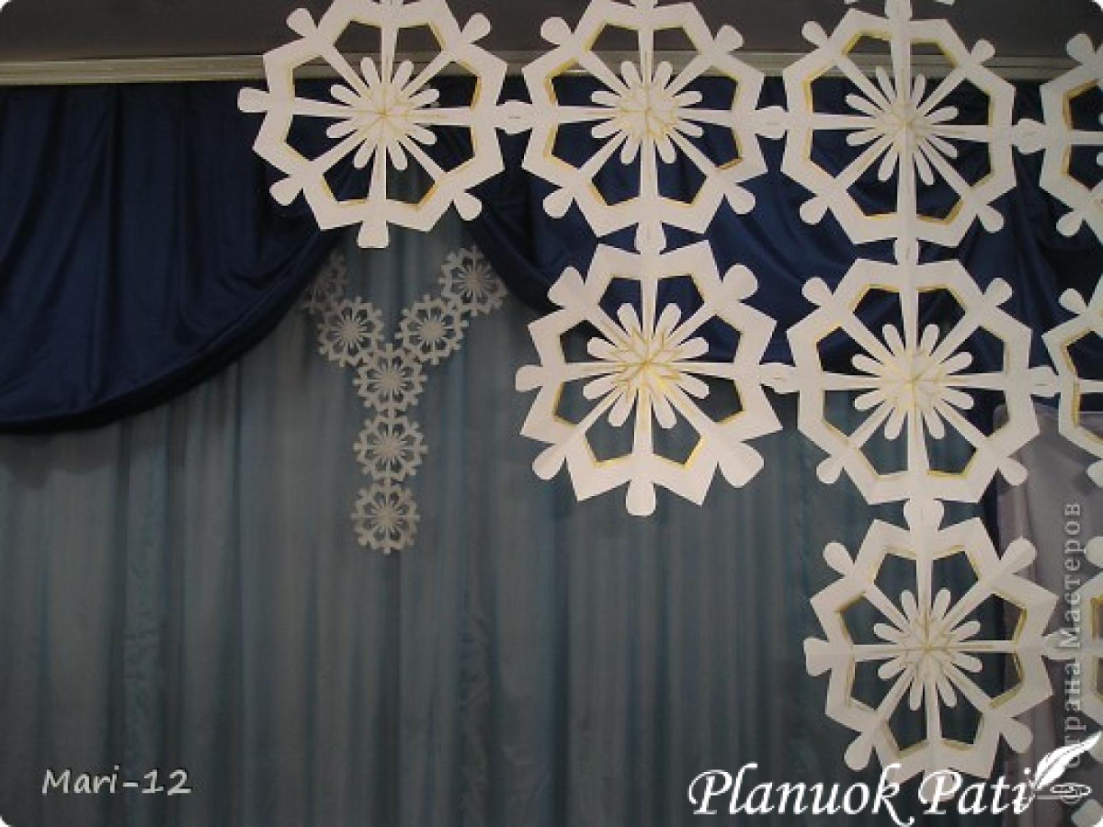 Užuolaidos iš snaigių