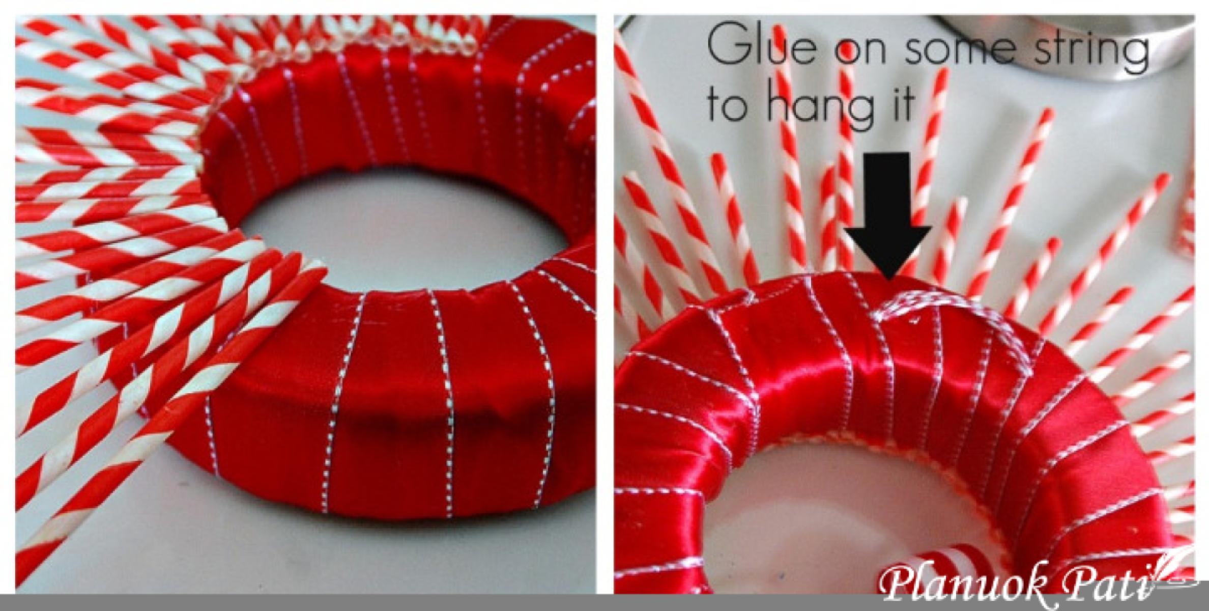 Vainikas iš šiaudelių