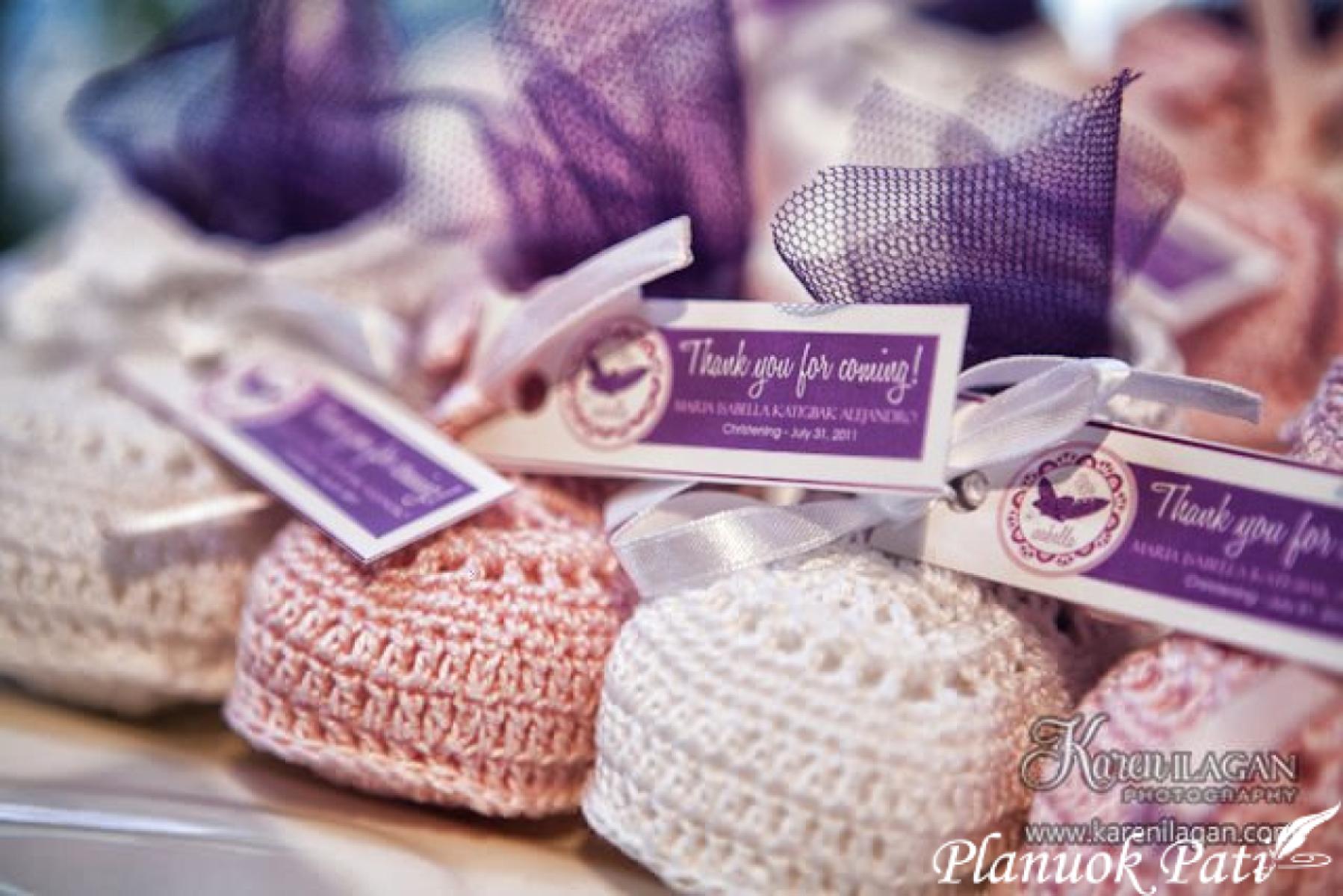 Krikštynos drugelių tema