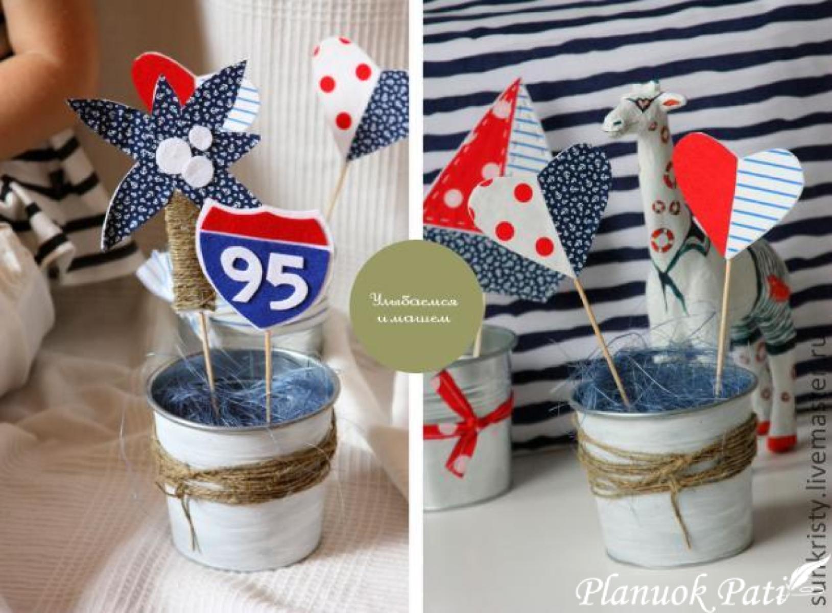 Jūrinės šventės dekoras