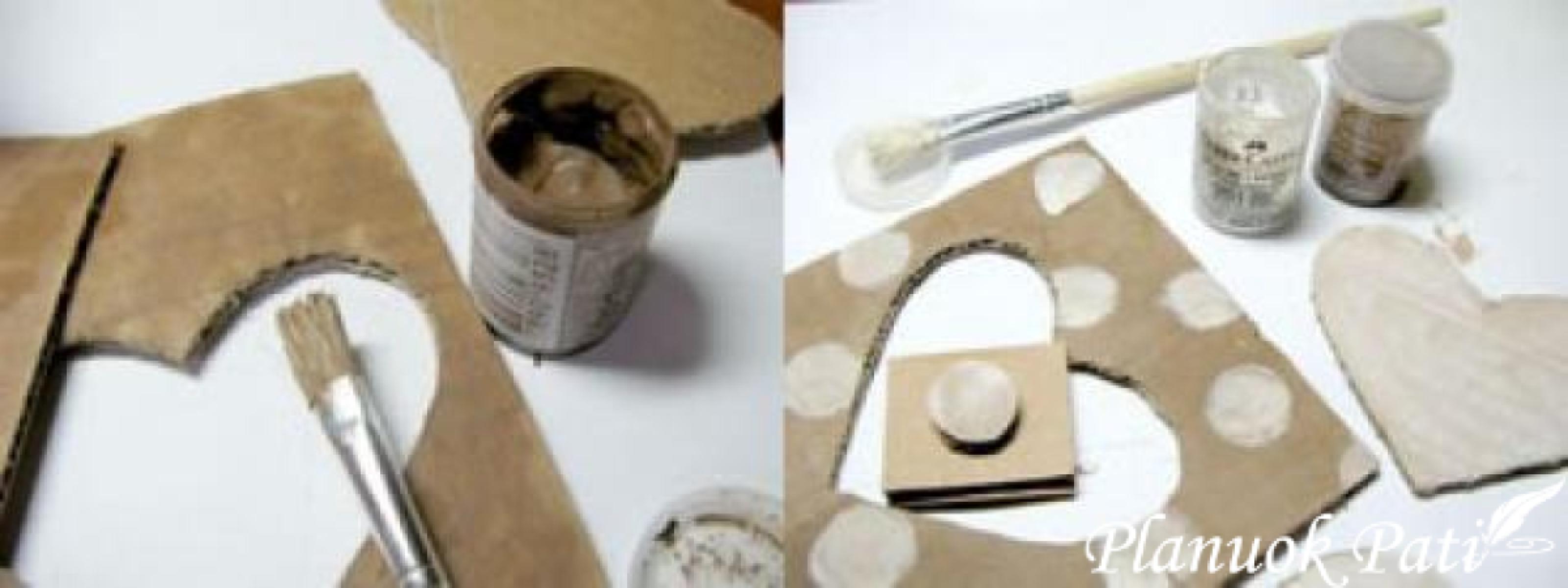 Girlianda iš kartono