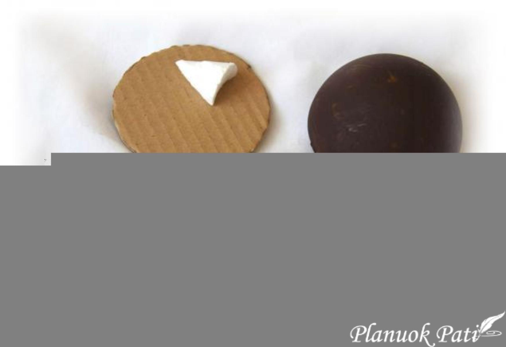 Ežiukai iš kavos pupelių