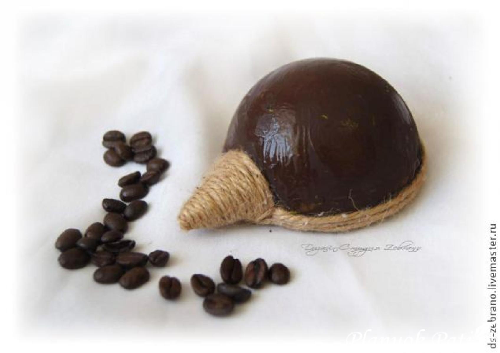 Ežiukai iš kavos pupelių