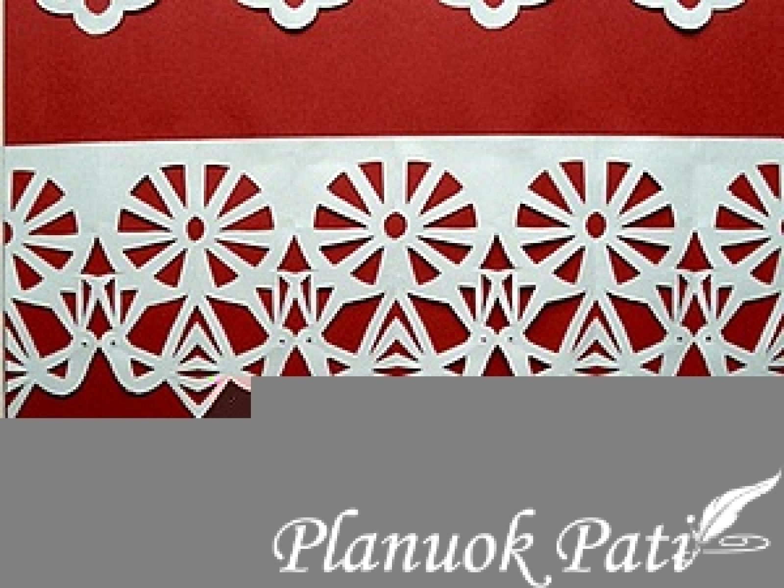 Ažūriniai nėriniai iš popieriaus