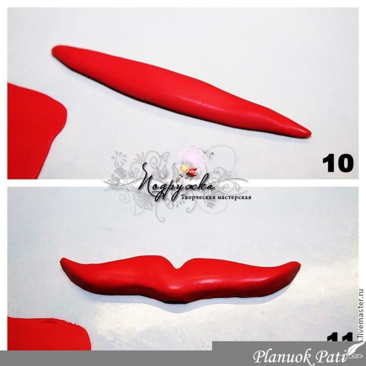 Lūpos su dantukais linksmai fotosesijai