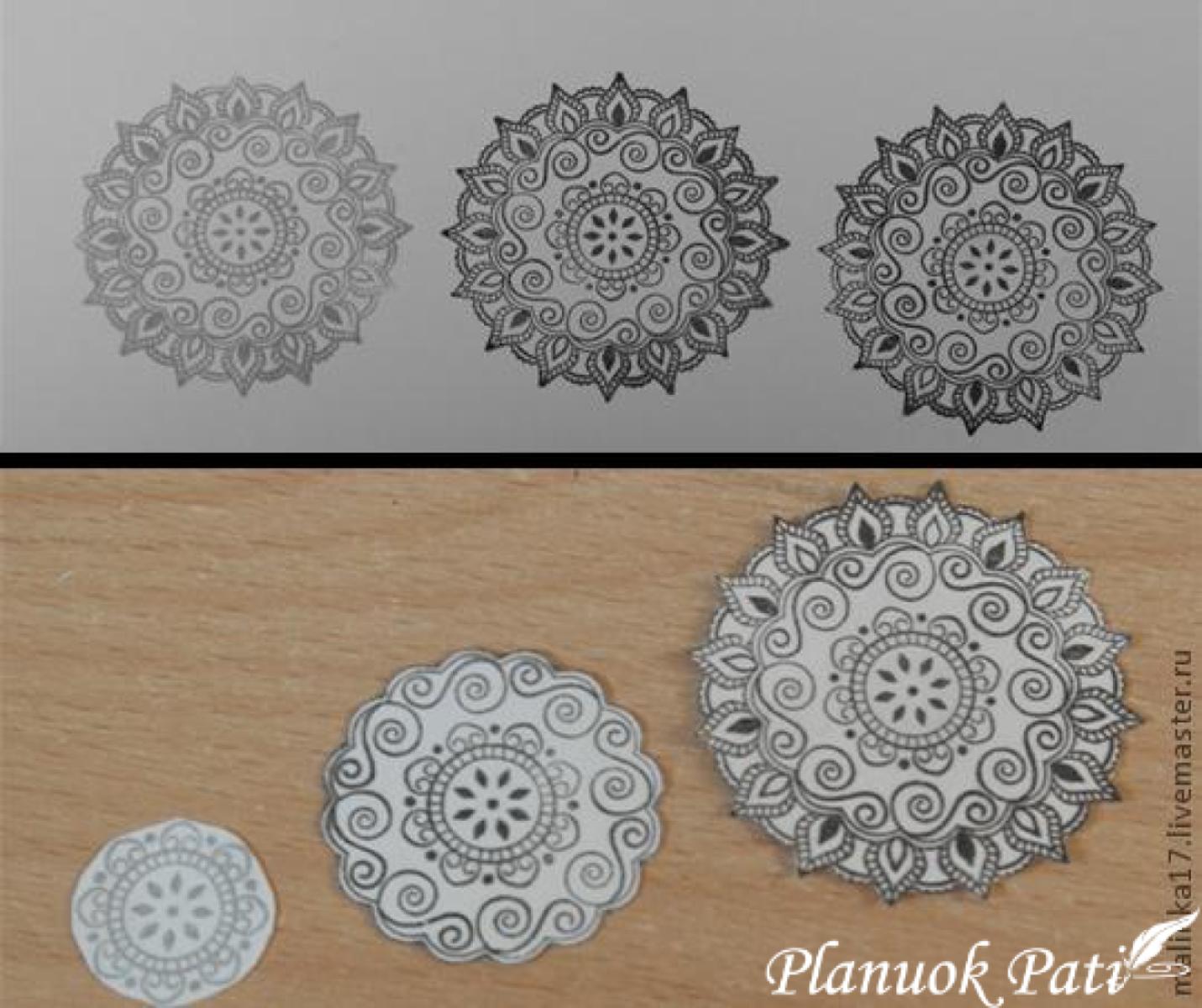 3D ornamentai dekoracijoms