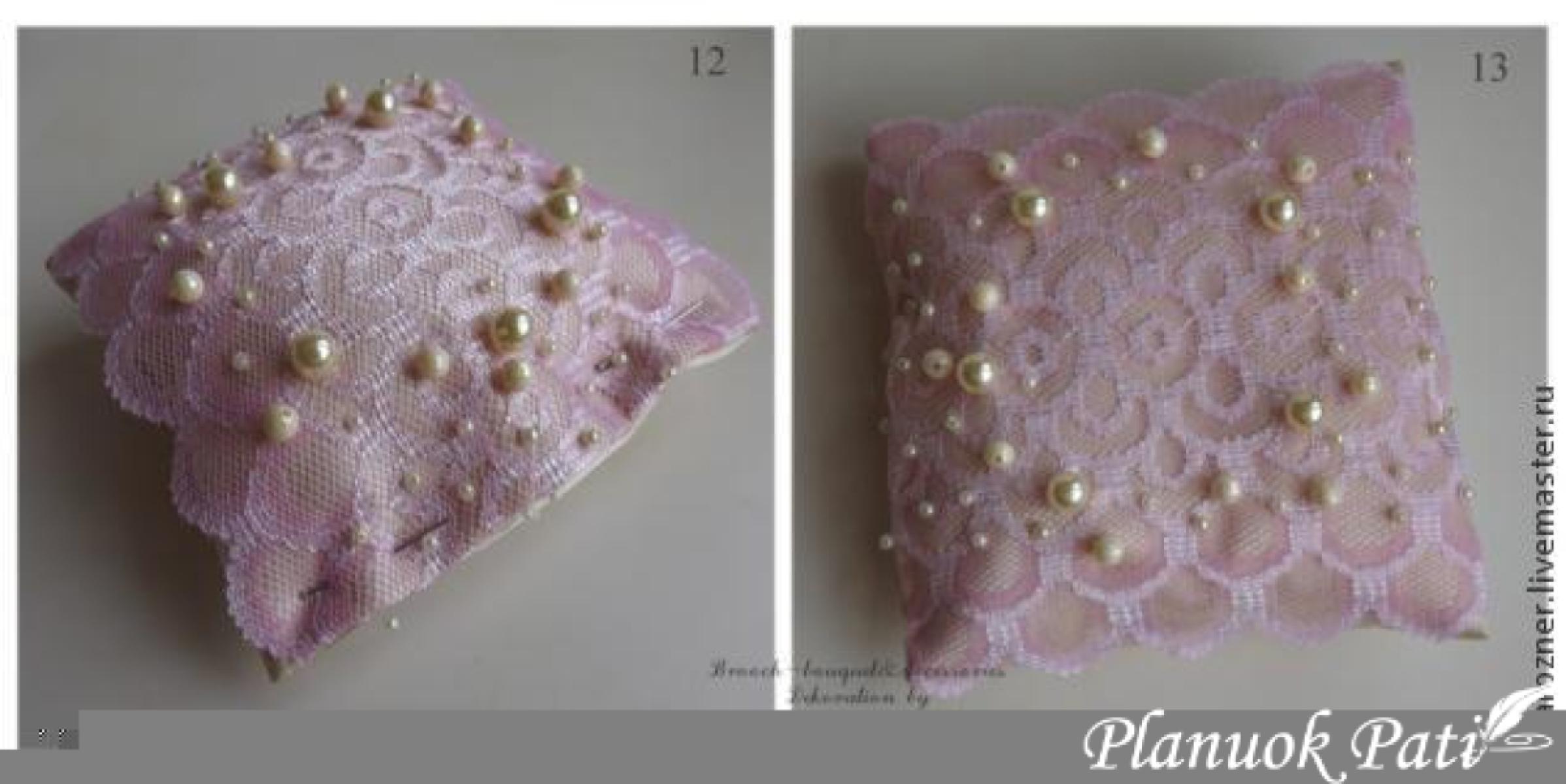 Pagalvėlė vestuviniams žiedams