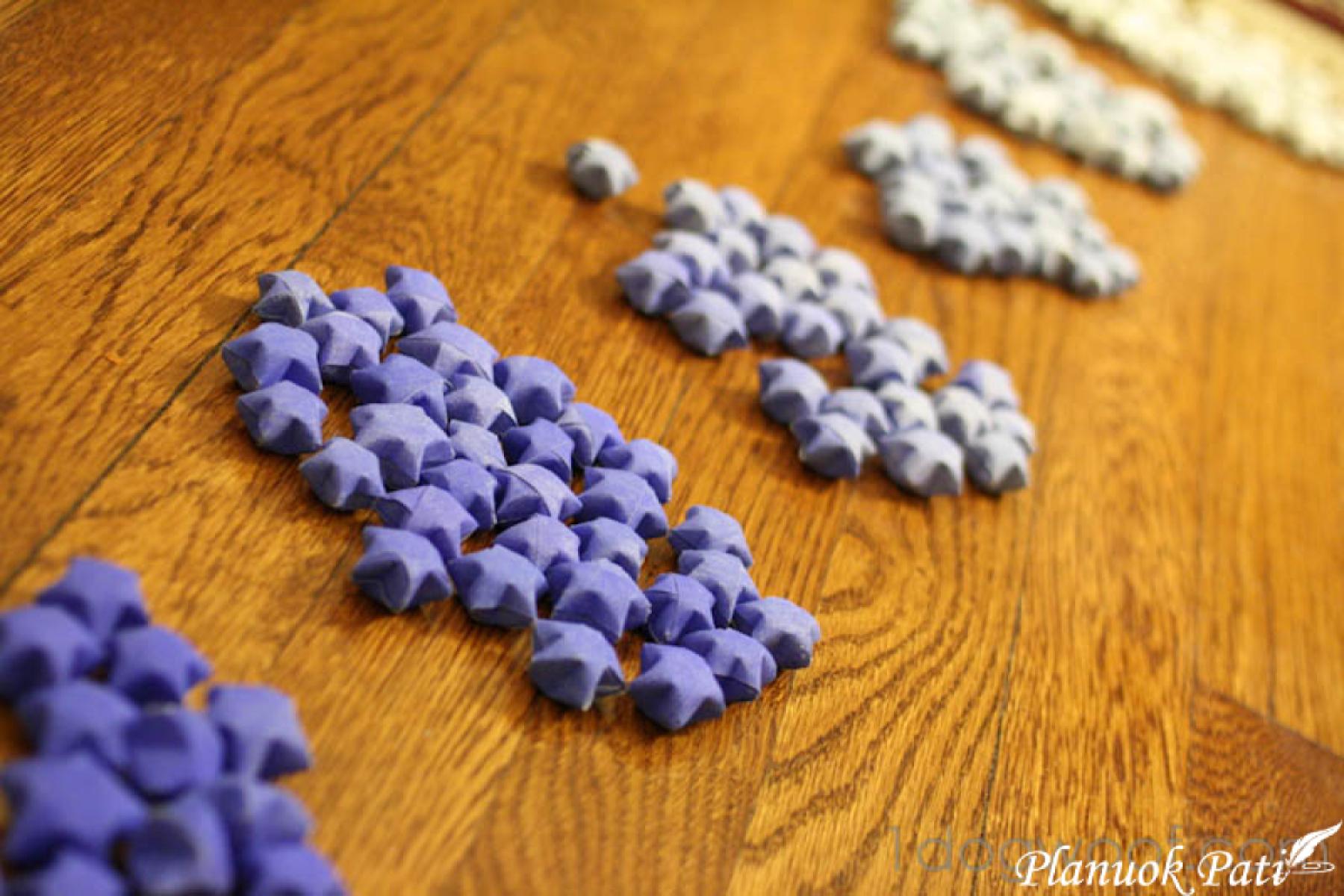 Dekoracija - 3D žvaigždutės